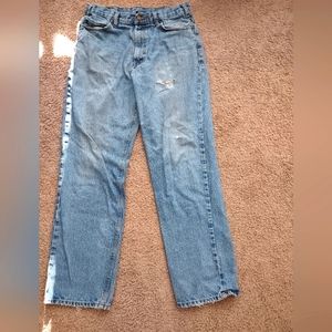 Men straight jeans FULL BLUE